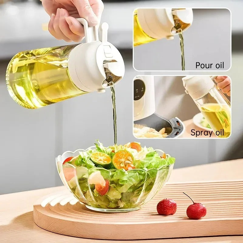 LexaDrip™ – 2-in-1 Silicone Oil Bottle & Dispenser Brush 🍳🥗
