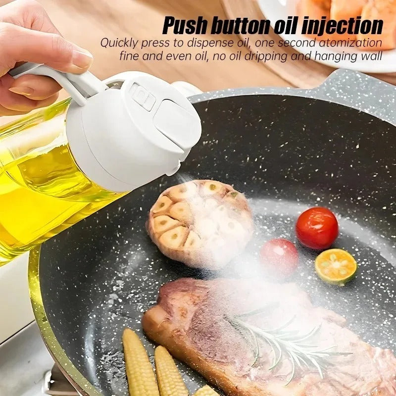 LexaDrip™ – 2-in-1 Silicone Oil Bottle & Dispenser Brush 🍳🥗