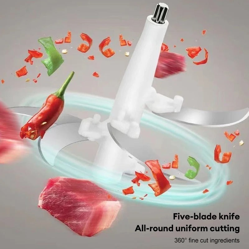 Nova™ Ultimate 4-Blade Food Chopper 🔪⚡
